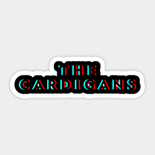 The Cardigans - Horizon Glitch Sticker